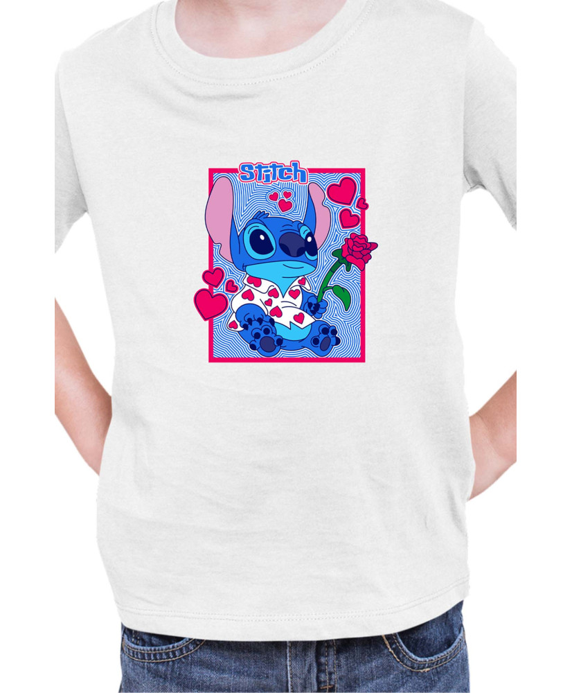 Детска Тениска Lilo And Stitch Stitch Love 02