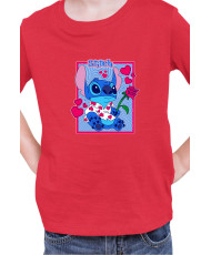 Детска Тениска Lilo And Stitch Stitch Love 02
