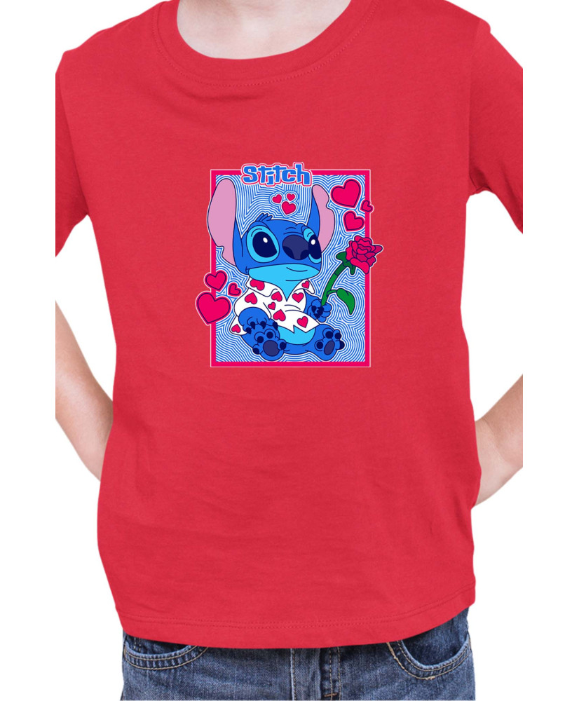 Детска Тениска Lilo And Stitch Stitch Love 02