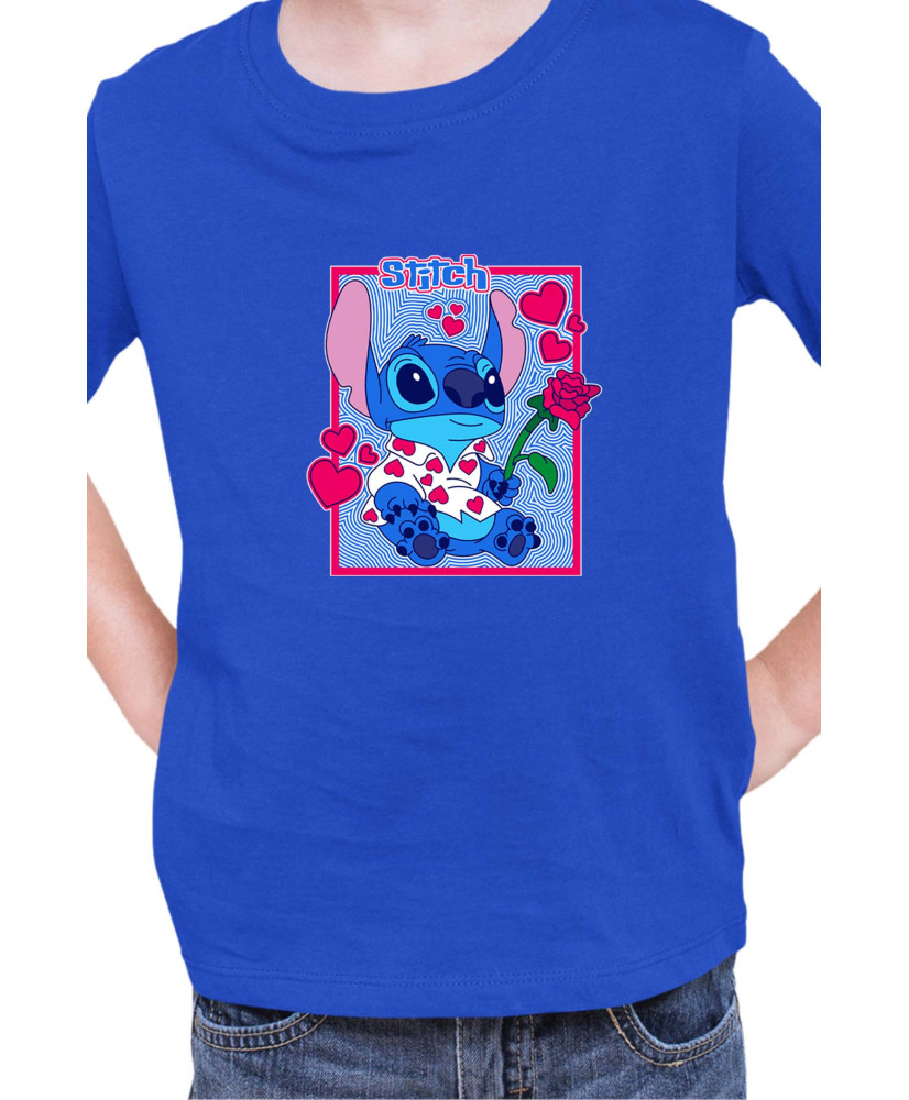 Детска Тениска Lilo And Stitch Stitch Love 02
