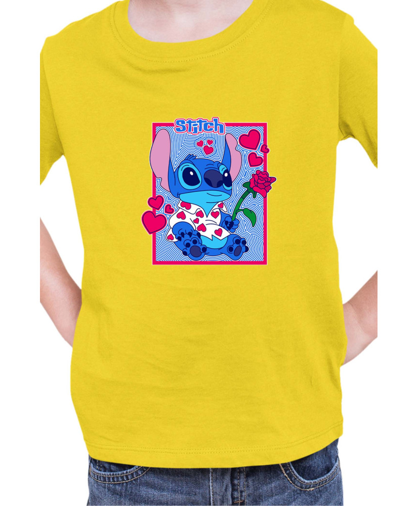 Детска Тениска Lilo And Stitch Stitch Love 02