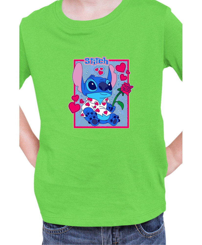 Детска Тениска Lilo And Stitch Stitch Love 02