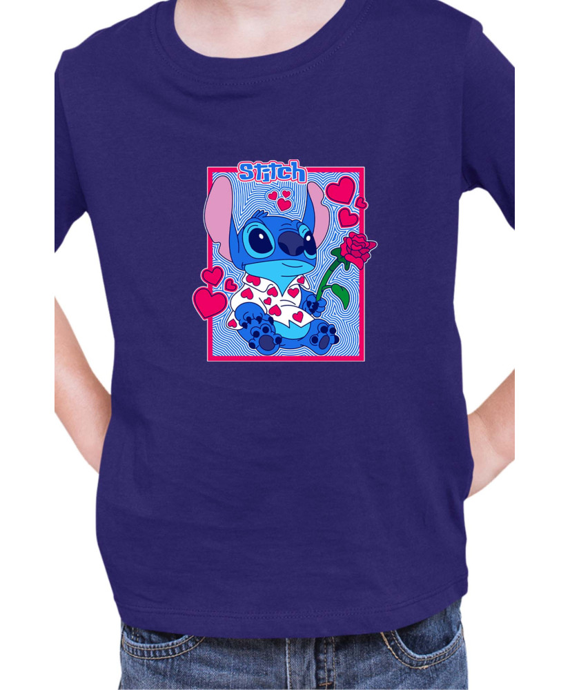 Детска Тениска Lilo And Stitch Stitch Love 02