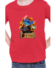 Детска Тениска Lilo And Stitch Stitch Potter Gryffindor