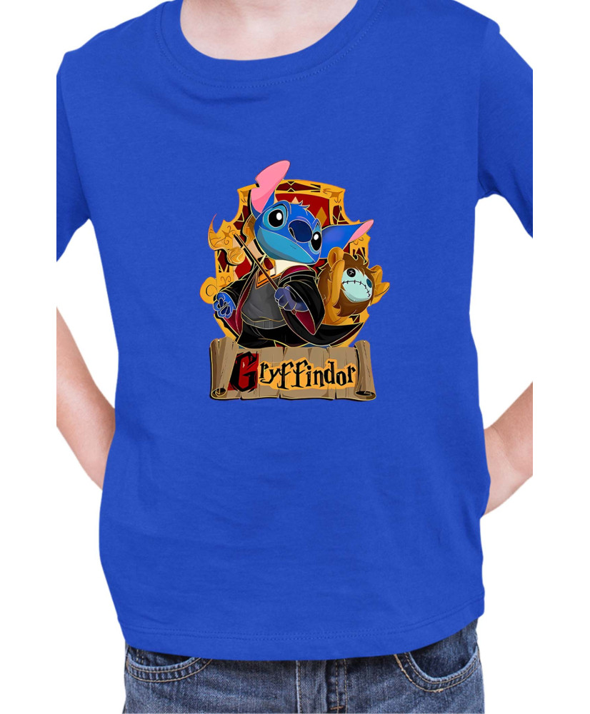 Детска Тениска Lilo And Stitch Stitch Potter Gryffindor
