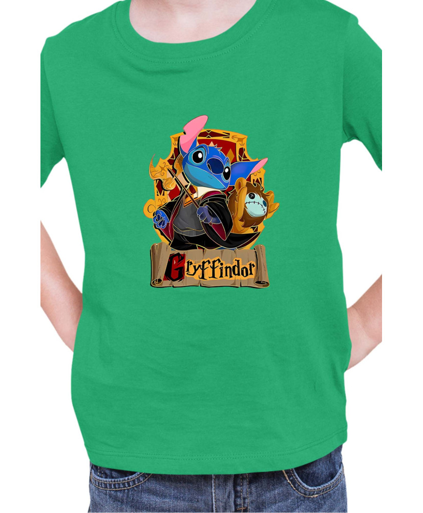 Детска Тениска Lilo And Stitch Stitch Potter Gryffindor