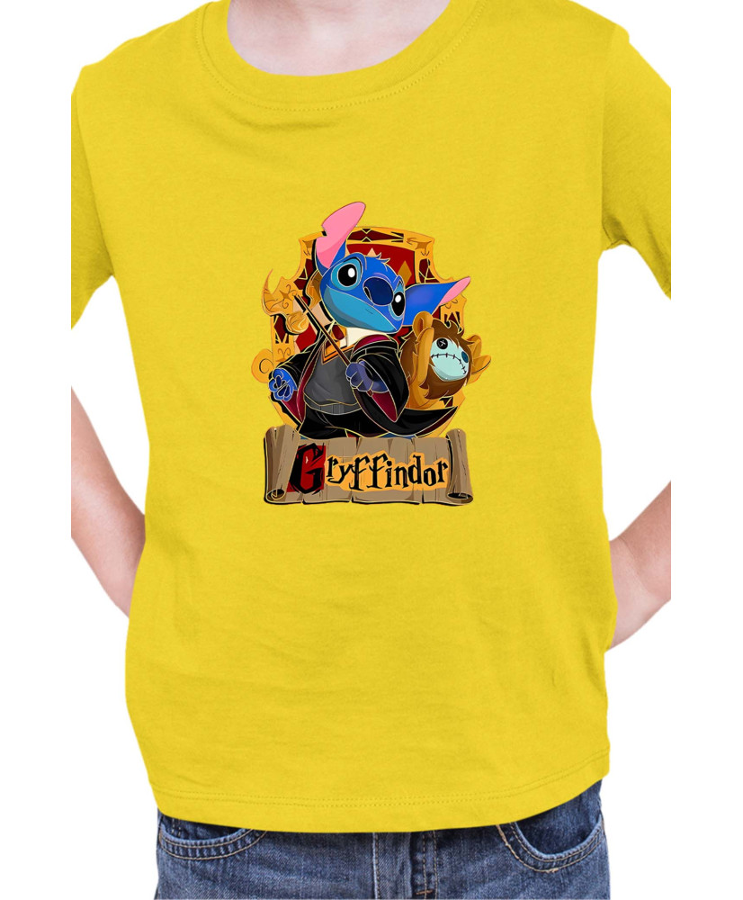 Детска Тениска Lilo And Stitch Stitch Potter Gryffindor