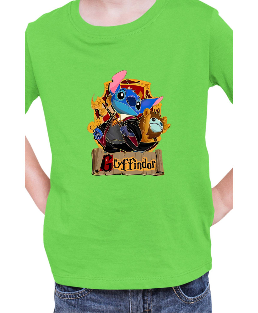 Детска Тениска Lilo And Stitch Stitch Potter Gryffindor