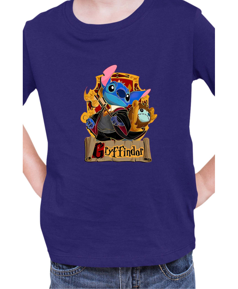 Детска Тениска Lilo And Stitch Stitch Potter Gryffindor