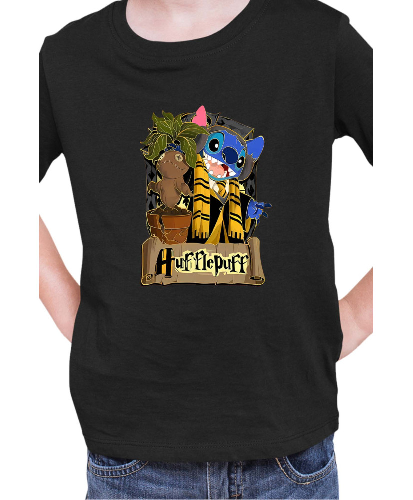Детска Тениска Lilo And Stitch Stitch Potter Hufflepuff