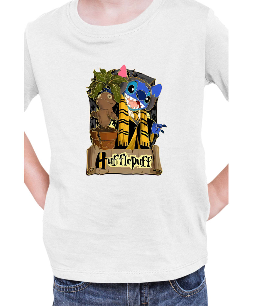 Детска Тениска Lilo And Stitch Stitch Potter Hufflepuff