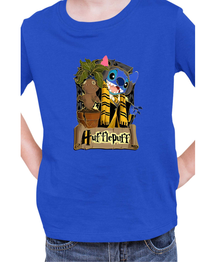 Детска Тениска Lilo And Stitch Stitch Potter Hufflepuff