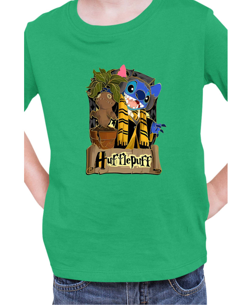 Детска Тениска Lilo And Stitch Stitch Potter Hufflepuff