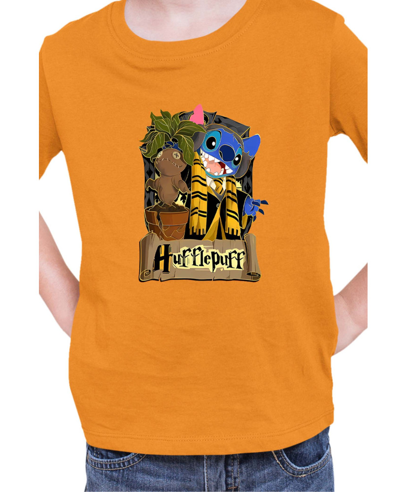 Детска Тениска Lilo And Stitch Stitch Potter Hufflepuff