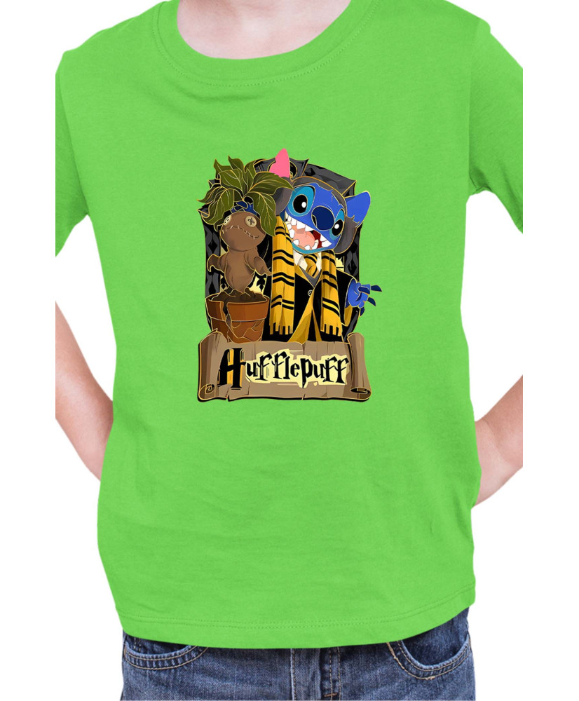 Детска Тениска Lilo And Stitch Stitch Potter Hufflepuff