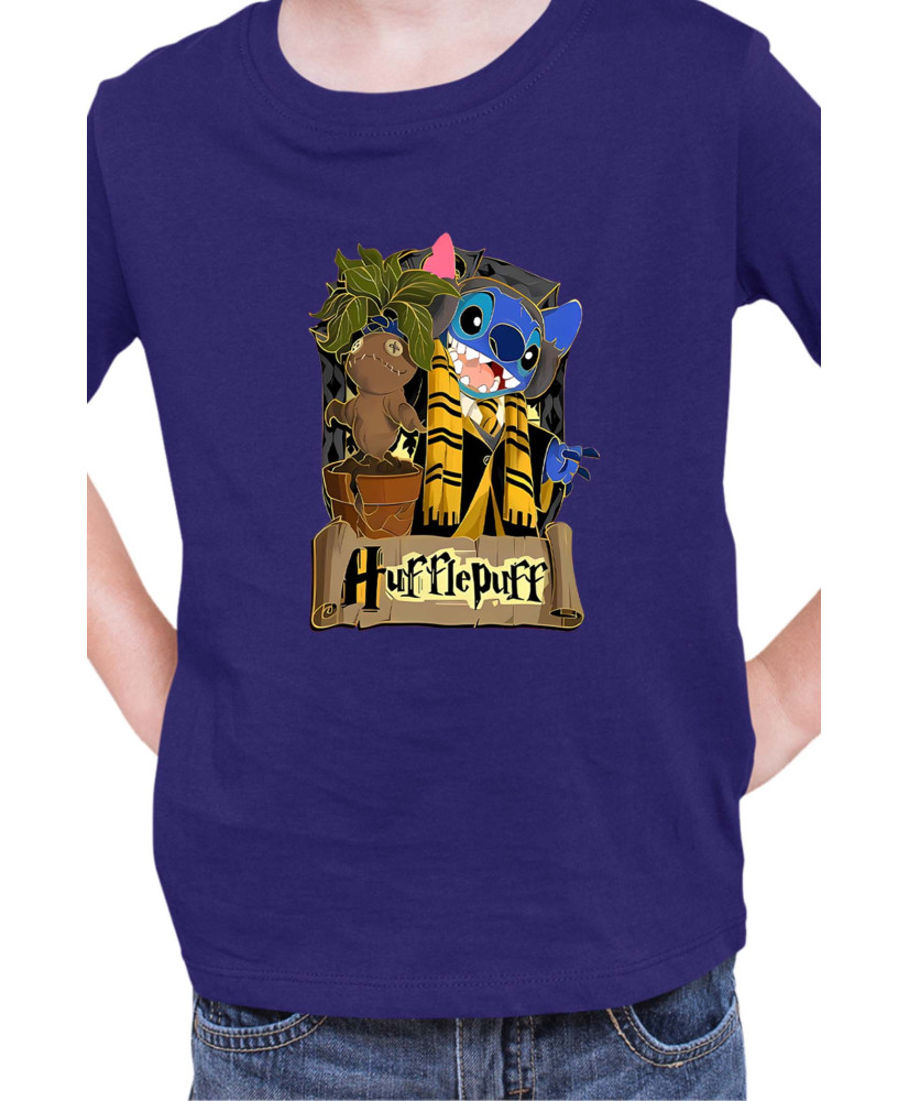 Детска Тениска Lilo And Stitch Stitch Potter Hufflepuff