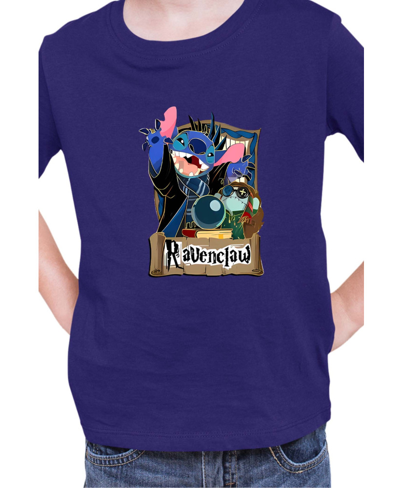 Детска Тениска Lilo And Stitch Stitch Potter Ravenclaw
