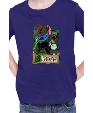 Детска Тениска Lilo And Stitch Stitch Potter Slytherin