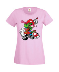 Дамска Тениска Super Mario Mario Cart Zombie 3