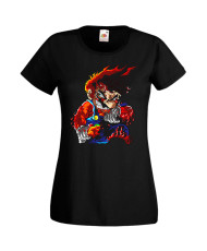 Дамска Тениска Super Mario Mario Flame