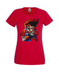 Дамска Тениска Super Mario Mario Flame