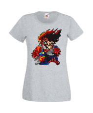 Дамска Тениска Super Mario Mario Flame