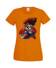 Дамска Тениска Super Mario Mario Flame