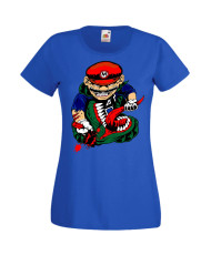 Дамска Тениска Super Mario Mario Vs Monster