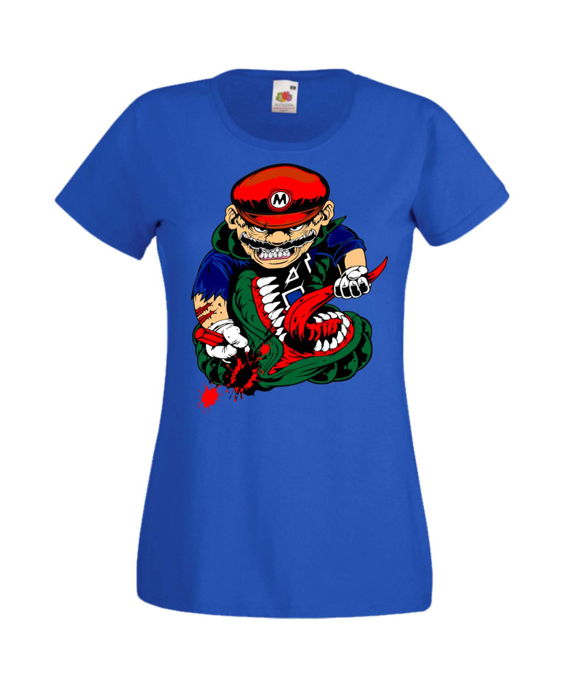 Дамска Тениска Super Mario Mario Vs Monster