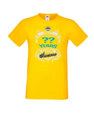 Мъжка тениска XX years of being awesome