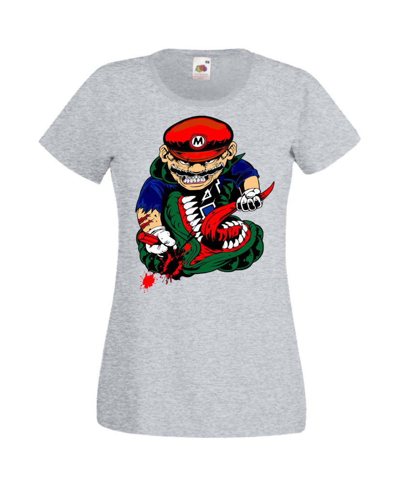 Дамска Тениска Super Mario Mario Vs Monster