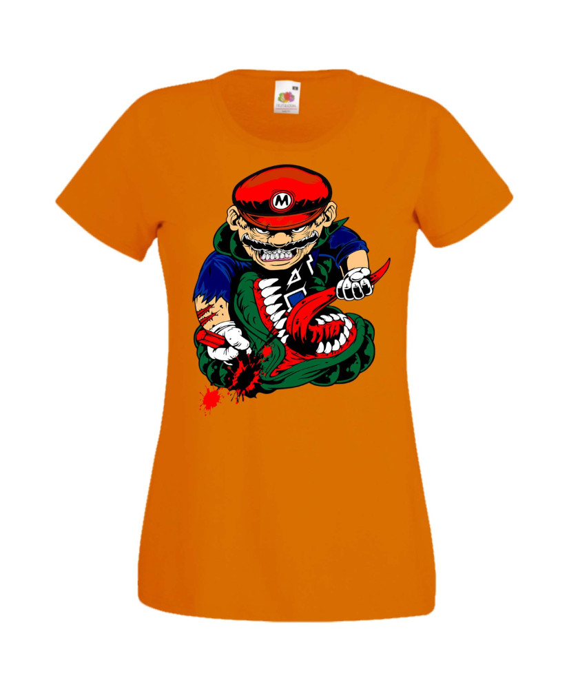Дамска Тениска Super Mario Mario Vs Monster