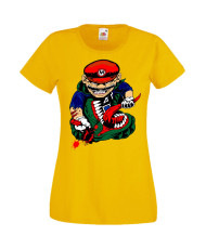 Дамска Тениска Super Mario Mario Vs Monster