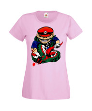 Дамска Тениска Super Mario Mario Vs Monster