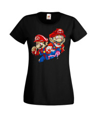 Дамска Тениска Super Mario Mario Zombie 2