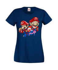 Дамска Тениска Super Mario Mario Zombie 2