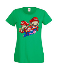 Дамска Тениска Super Mario Mario Zombie 2