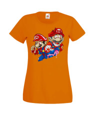 Дамска Тениска Super Mario Mario Zombie 2