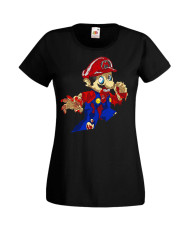 Дамска Тениска Super Mario Mario Zombie 4