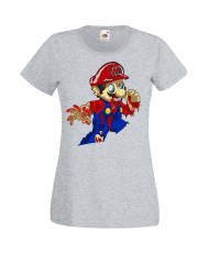 Дамска Тениска Super Mario Mario Zombie 4