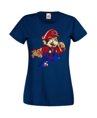 Дамска Тениска Super Mario Mario Zombie 4
