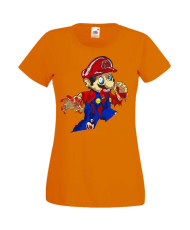 Дамска Тениска Super Mario Mario Zombie 4