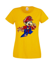 Дамска Тениска Super Mario Mario Zombie 4