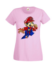 Дамска Тениска Super Mario Mario Zombie 4