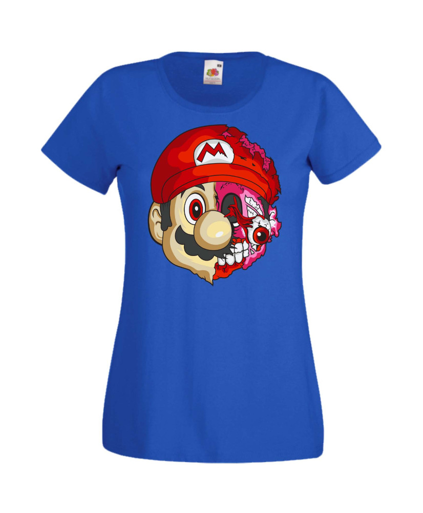 Дамска Тениска Super Mario Mario Zombie 5