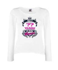 Дамска тениска XX  year of being awsome - pink