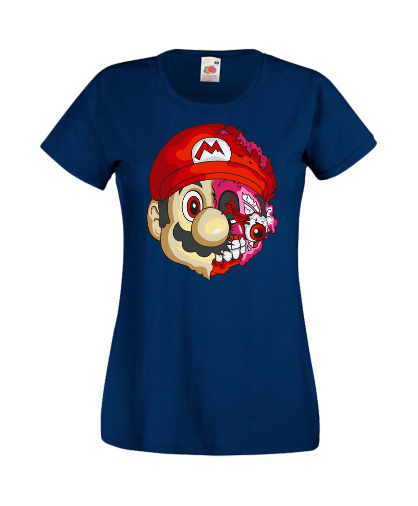 Дамска Тениска Super Mario Mario Zombie 5