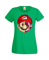 Дамска Тениска Super Mario Mario Zombie 5