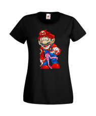 Дамска Тениска Super Mario Mario Zombie 6