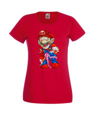Дамска Тениска Super Mario Mario Zombie 6